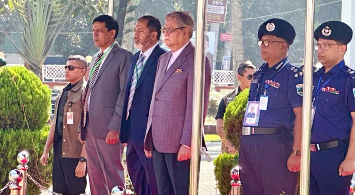 রাষ্ট্রপতি ২ দিনের সফরে পাবনায় পৌঁছেছেন