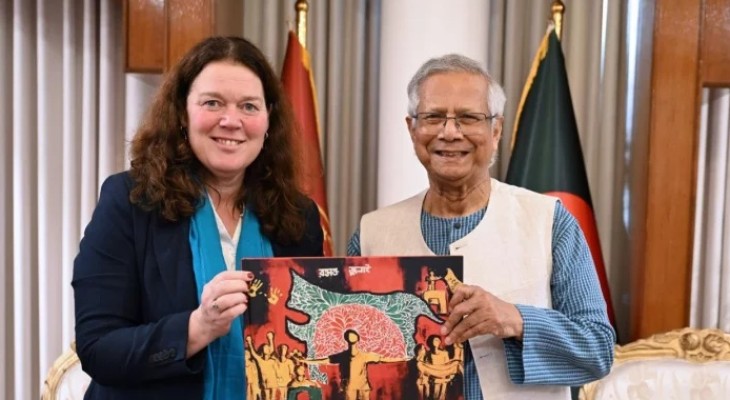 বাণিজ্য ও প্রযুক্তি ক্ষেত্রে সহযোগিতা সম্প্রসারণ নিয়ে সিএ এবং ডাচ মন্ত্রীর আলোচনা