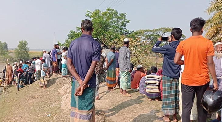 কলাপাড়ার মহিপুরে নদীর তীরে থেকে স্বামী-স্ত্রীর মরদেহ উদ্ধার
