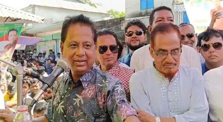 উন্নয়নের জন্য ধানের শীষে ভোট দিন: এবিএম মোশাররফ হোসেন