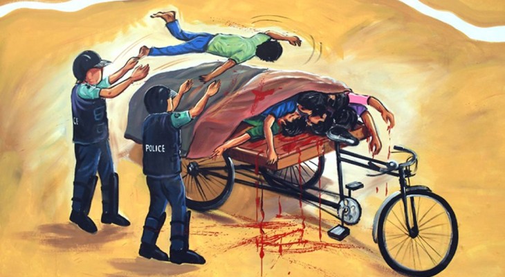 হত্যার পর মরদেহ পেট্রোল ঢেলে পুড়িয়ে দেয়: রাজসাক্ষী এসআই আবজালুল