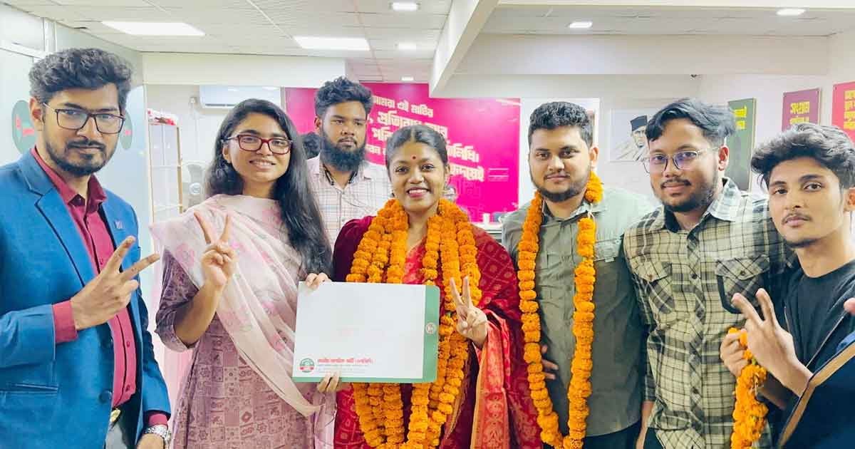 কুষ্টিয়া-১ আসনে শাপলা কলি মার্কায়ে নির্বাচনের ঘোষণা সেই নুসরাতের