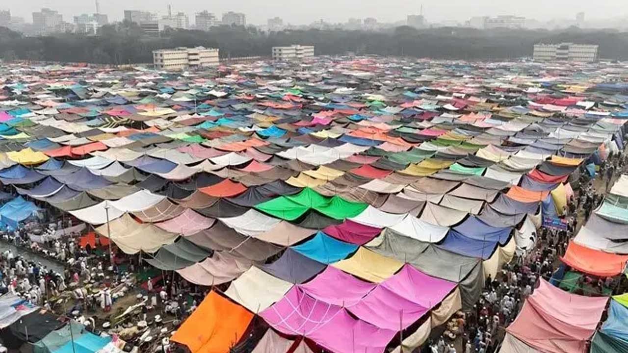 টঙ্গীর বিশ্ব ইজতেমা ময়দানে পাঁচ দিনব্যাপী ইজতেমা শুরু