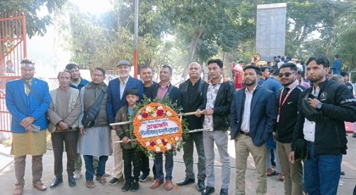 মৌলভীবাজার অনলাইন প্রেসক্লাবের উদ্যোগে বিজয় দিবস পালন