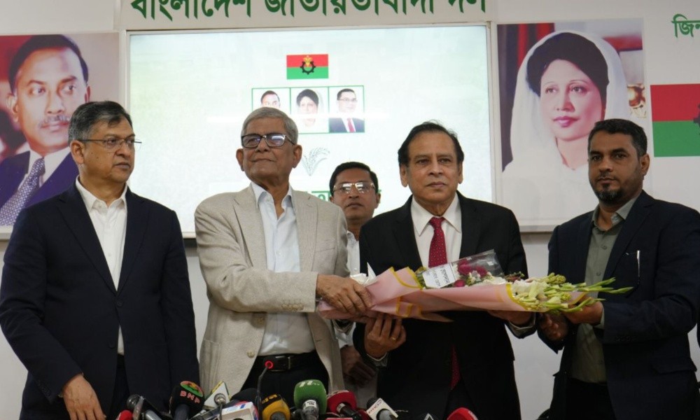 বিএনপিতে যোগ দিয়েছেন সাবেক অর্থমন্ত্রীর ছেলে রেজা কিবরিয়া