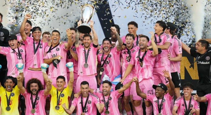 জোড়া অ্যাসিস্টে এবার মায়ামিকে সর্বোচ্চ শিরোপা জেতালেন মেসি