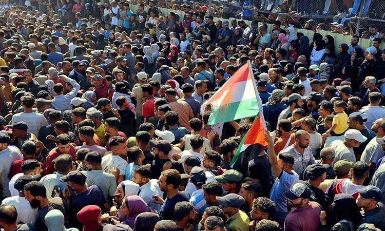 হাজারো মুখের ভিড়ে এক পতাকা, এক স্পন্দন। এই জনস্রোত শুধু মানুষের নয়, এ এক জাতির অদম্য ইচ্ছাশক্তির প্রতিচ্ছবি।