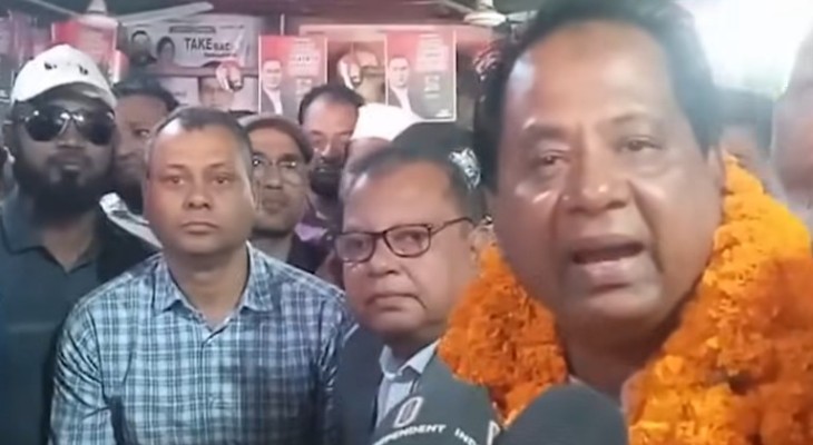 পটুয়াখালী-৪ বিপুল ভোটের ব্যবধানে বিজয়ী বিএনপির মোশাররফ হোসেন