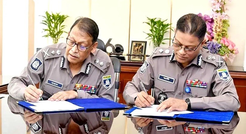 দায়িত্ব গ্রহণ করেছেন নবনিযুক্ত আইজিপি আলী হোসেন ফকির