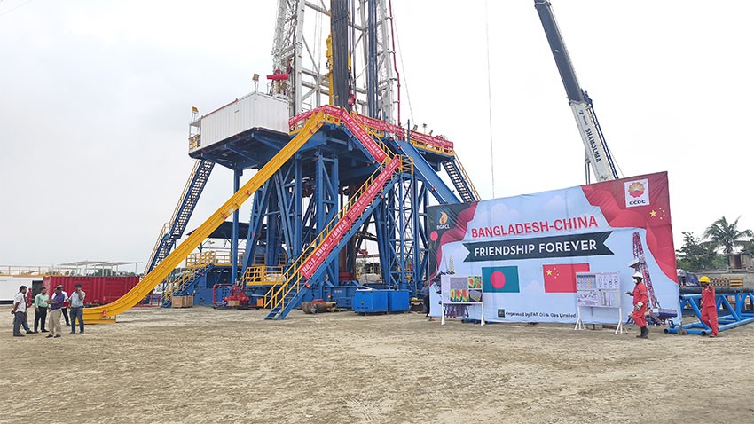 ব্রাহ্মণবাড়িয়ায় সাড়ে ৫ কিমি কূপ খনন, দিনে মিলবে ১৫ মিলিয়ন ঘনফুট গ্যাস