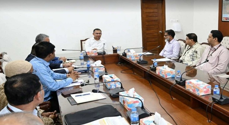 বিআরটি প্রকল্প নিয়ে সভা করলেন প্রধানমন্ত্রী