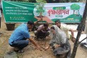 মৌলভীবাজার জেলা পরিষদ কর্তৃক বৃক্ষরোপন কর্মসূচীর উদ্বোধন