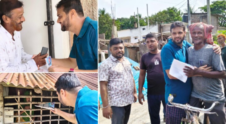 বেনাপোল নামাজগ্রাম দুর্গাপুরে মেয়র প্রার্থী ইমদাদুল হক ইমদাদের গণসংযোগ