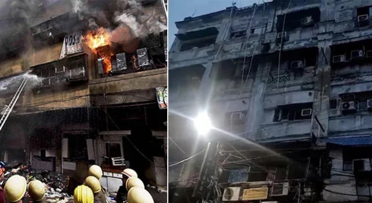 কলকাতায় হোটেলে আগুন লেগে ৯ বাংলাদেশির মৃত্যু