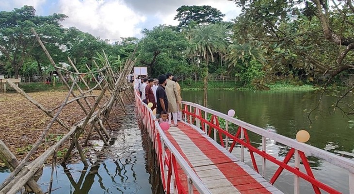 কলাপাড়ায় ভয়ের খালের ওপর স্বস্তির সেতু