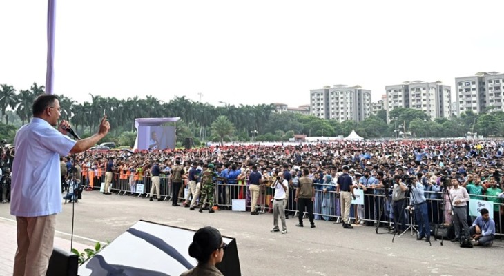দেশ পুনর্গঠনে তরুণদের এগিয়ে আসার আহ্বান প্রধানমন্ত্রীর