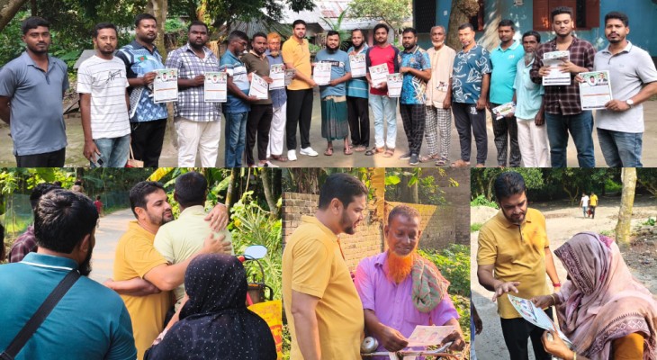 পঞ্চম দিনেও গণসংযোগে সরব বেনাপোল পৌরসভার মেয়র পদপ্রার্থী ইমদাদুল হক ইমদাদ