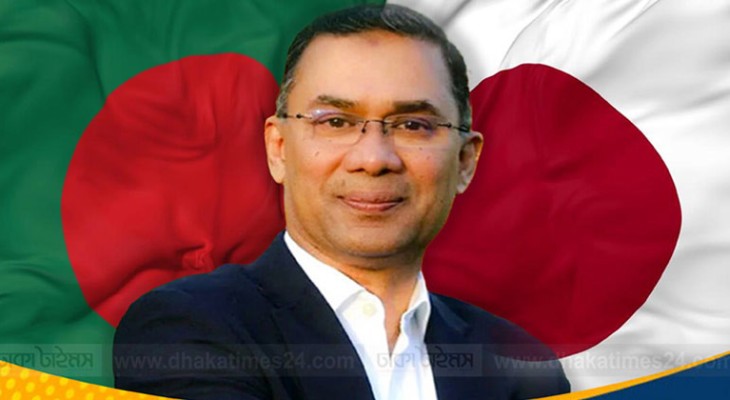 রাতে জাপান যাচ্ছেন প্রধানমন্ত্রী তারেক রহমান