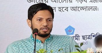 ছাত্রদলের উদ্দেশে যা বললেন ছাত্রশিবির সভাপতি